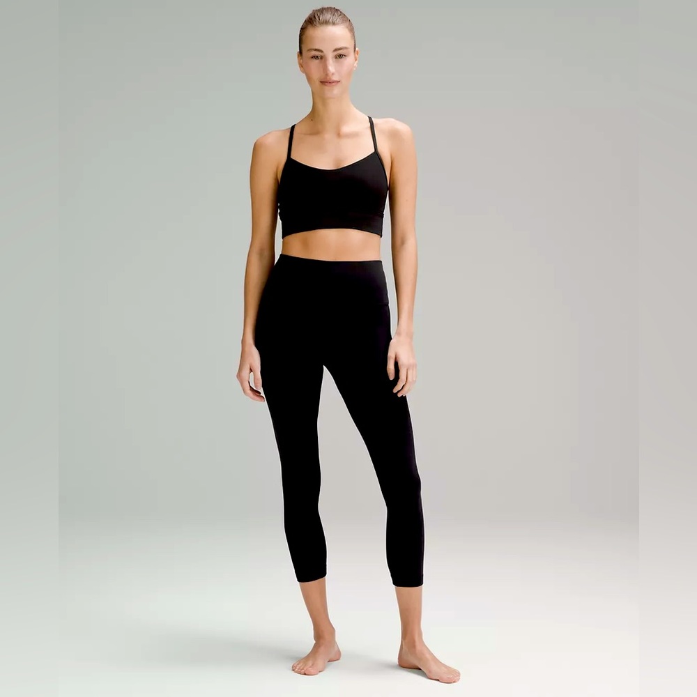 Lululemon High-Rise Crop Legging - Black